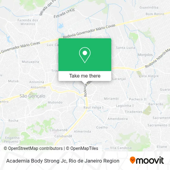 Academia Body Strong Jc map