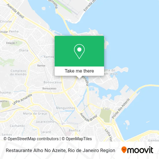 Restaurante Alho No Azeite map