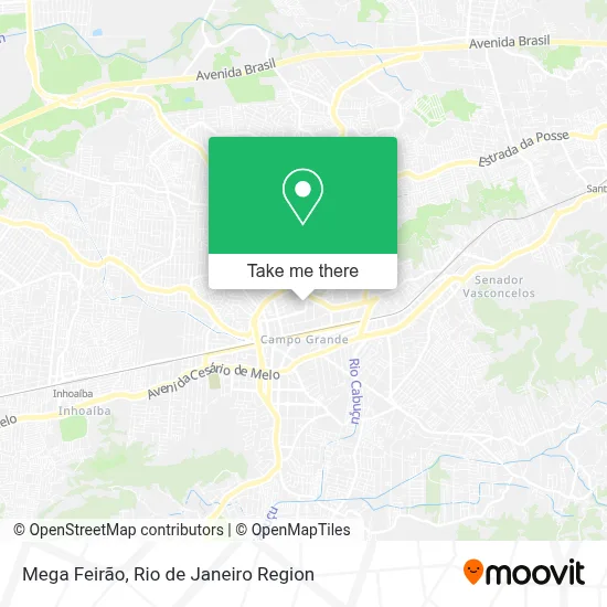 Mega Feirão map