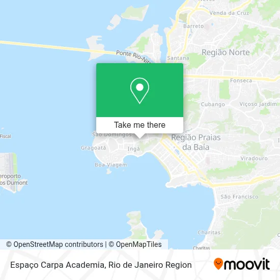 Espaço Carpa Academia map
