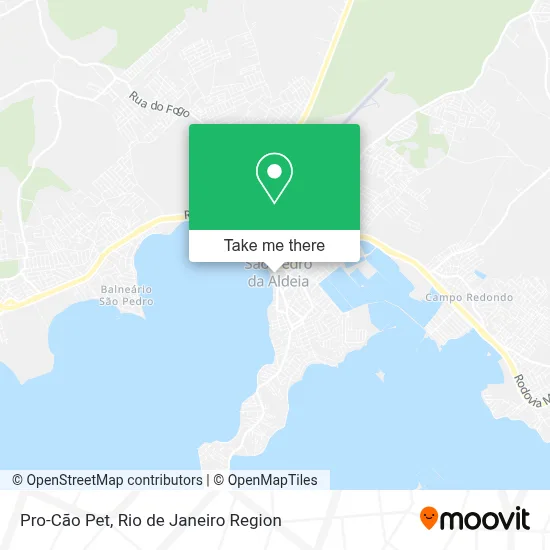 Pro-Cão Pet map