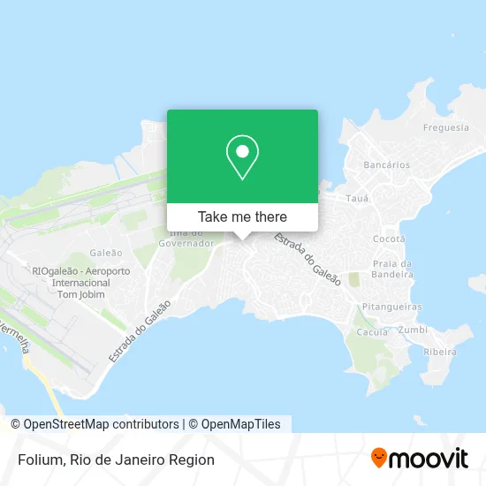 Folium map