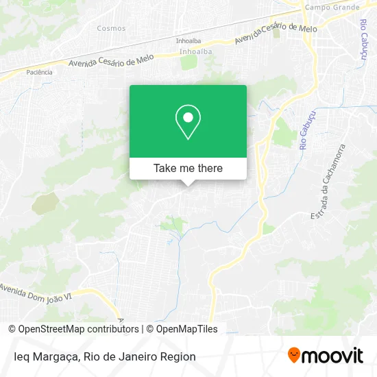 Ieq Margaça map