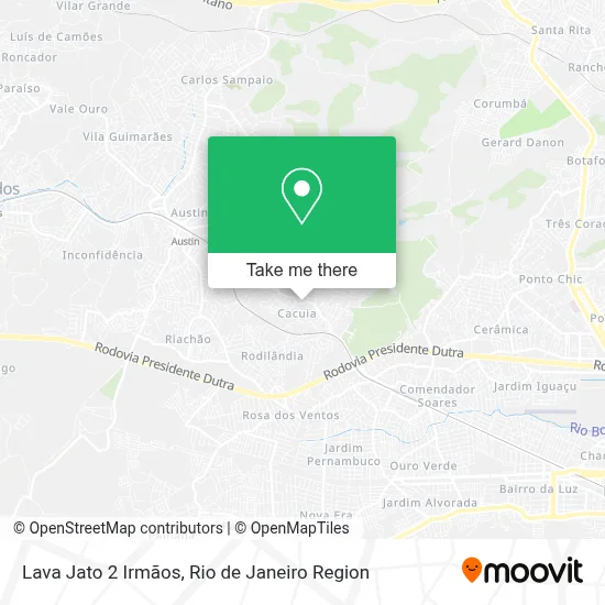 Lava Jato 2 Irmãos map