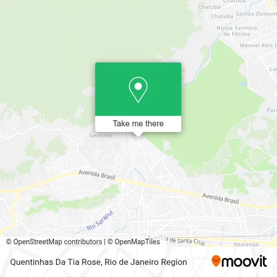 Quentinhas Da Tia Rose map