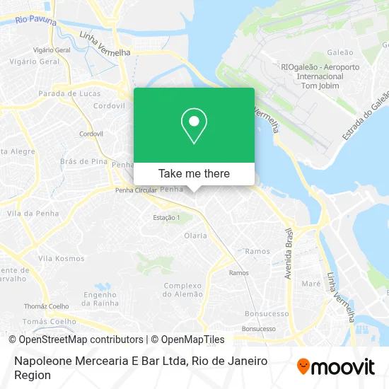 Napoleone Mercearia E Bar Ltda map