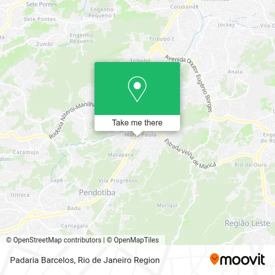 Padaria Barcelos map