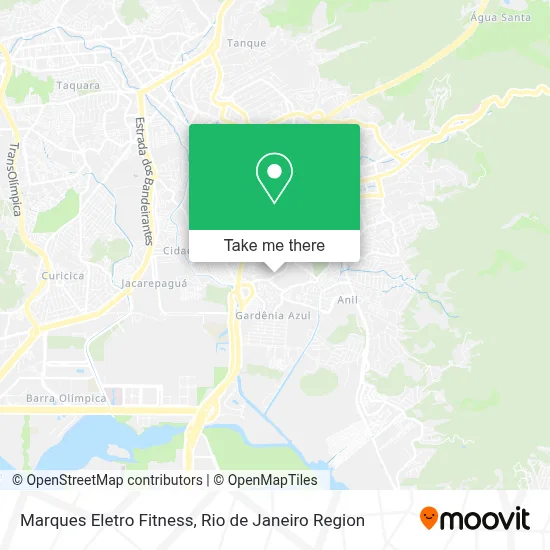 Marques Eletro Fitness map