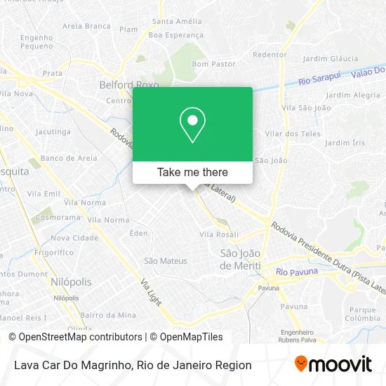 Lava Car Do Magrinho map