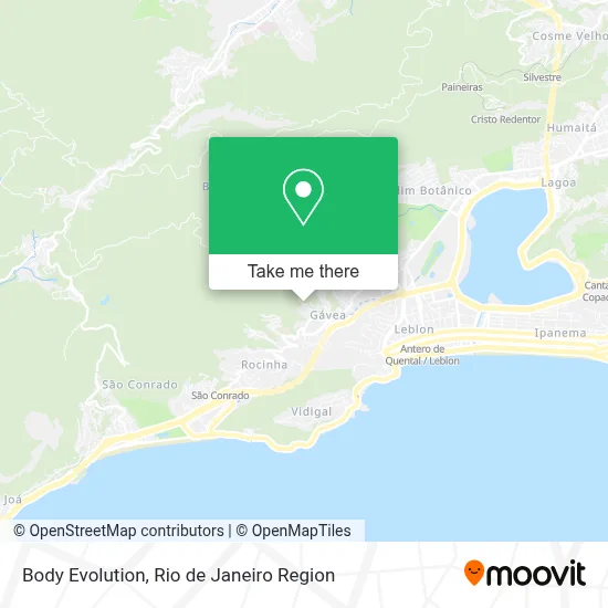 Body Evolution map