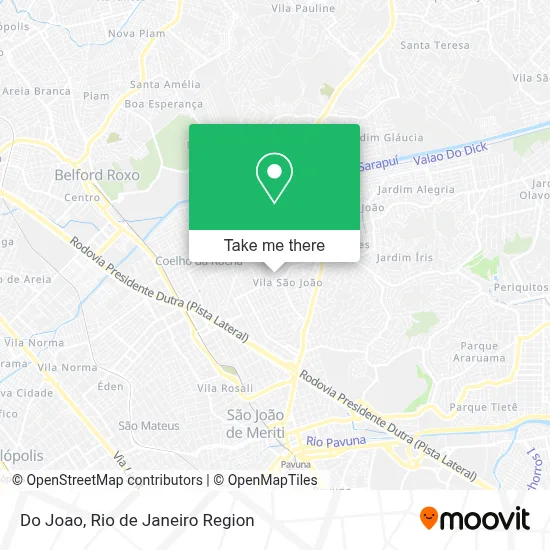 Do Joao map