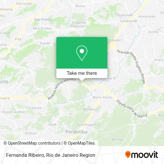 Fernanda Ribeiro map