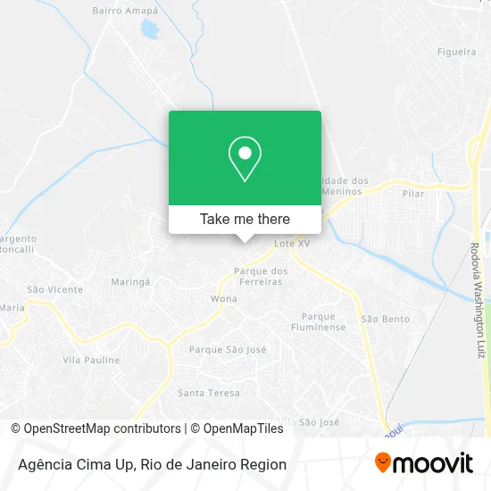 Agência Cima Up map