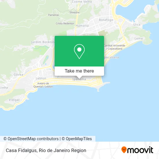 Casa Fidalgus map
