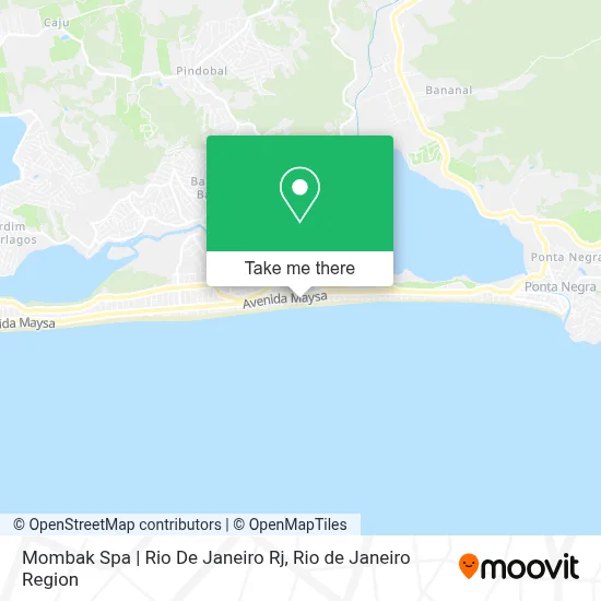 Mombak Spa | Rio De Janeiro Rj map
