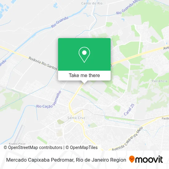 Mercado Capixaba Pedromar map