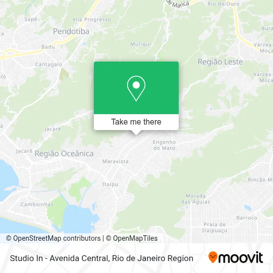 Studio In - Avenida Central map