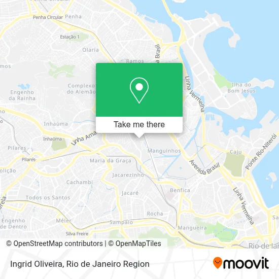 Ingrid Oliveira map