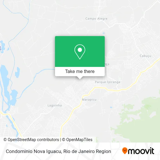 Condominio Nova Iguacu map