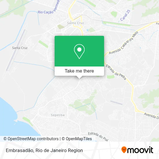 Embrasadão map