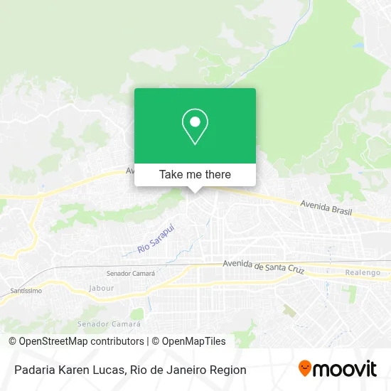 Padaria Karen Lucas map
