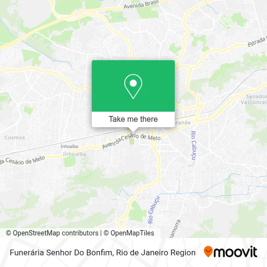 Funerária Senhor Do Bonfim map
