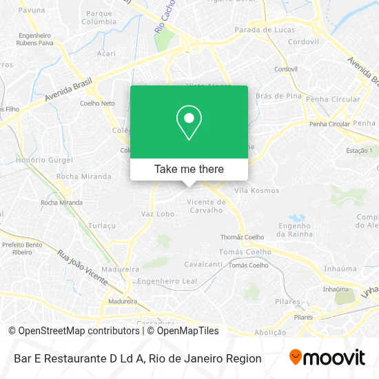 Bar E Restaurante D Ld A map