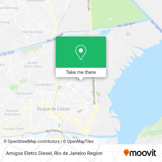 Amigos Eletro Diesel map