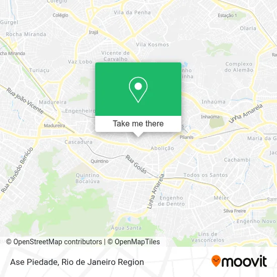 Ase Piedade map