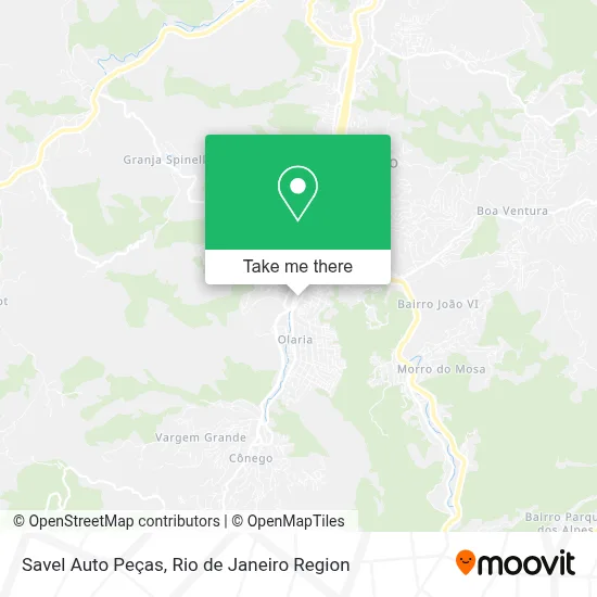 Savel Auto Peças map