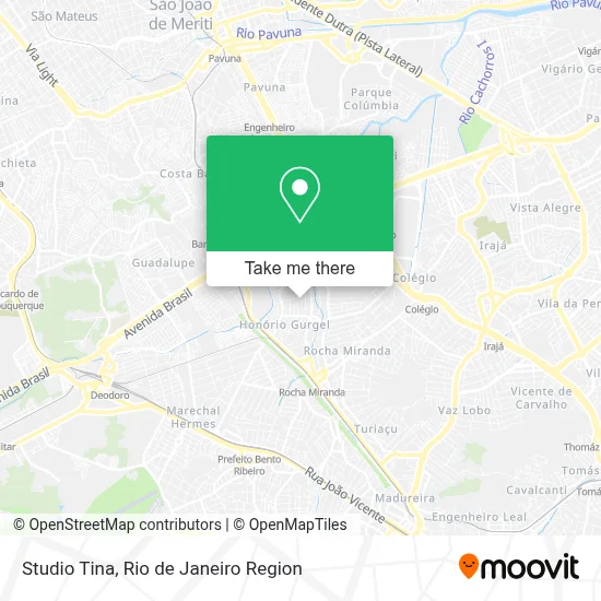 Studio Tina map