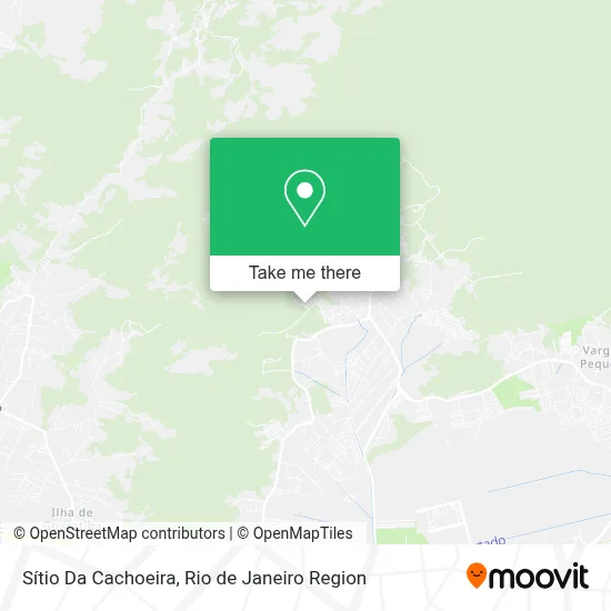 Sítio Da Cachoeira map