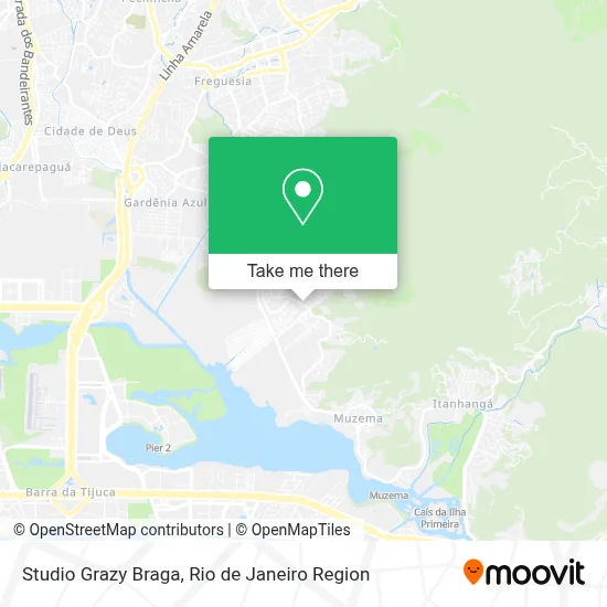 Studio Grazy Braga map