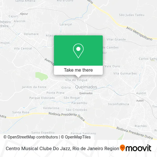 Centro Musical Clube Do Jazz map
