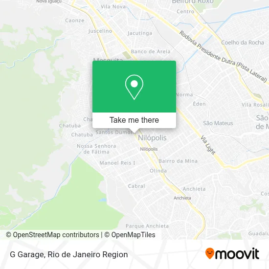 G Garage map