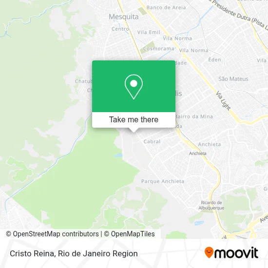 Cristo Reina map