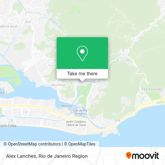Alex Lanches map