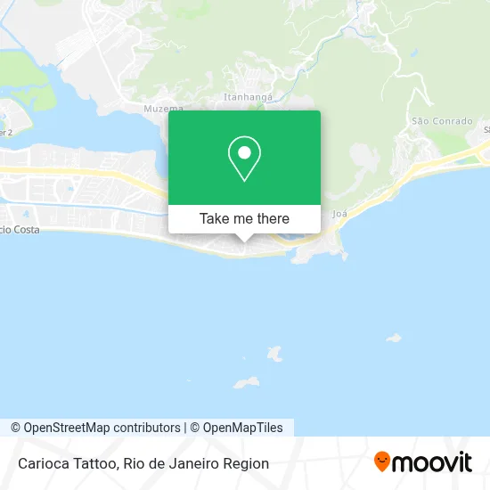 Carioca Tattoo map