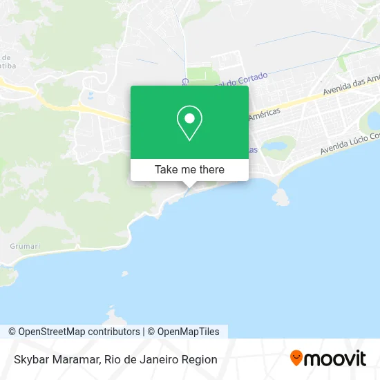 Skybar Maramar map