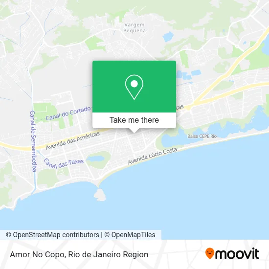Amor No Copo map