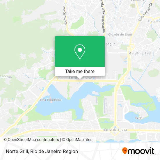 Norte Grill map