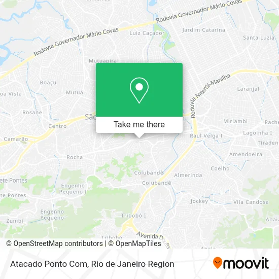 Atacado Ponto Com map