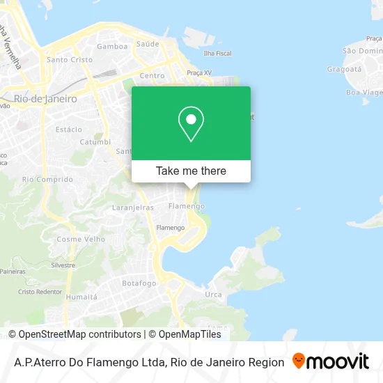 A.P.Aterro Do Flamengo Ltda map
