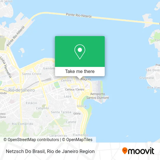 Netzsch Do Brasil map