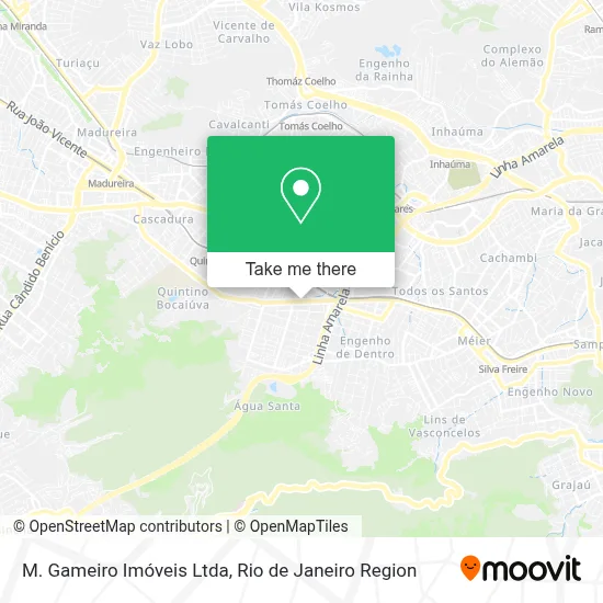 M. Gameiro Imóveis Ltda map