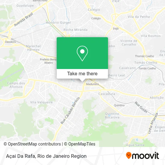 Açai Da Rafa map