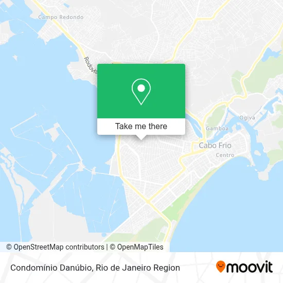 Condomínio Danúbio map