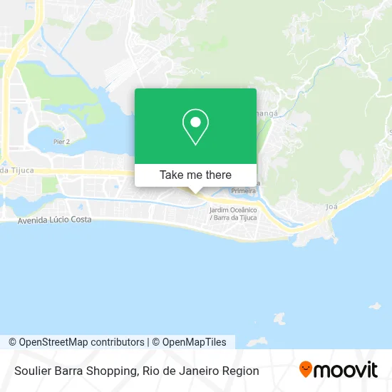 Soulier Barra Shopping map