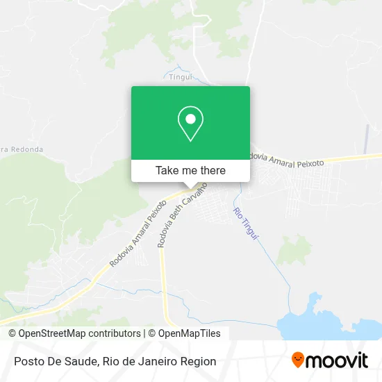 Posto De Saude map