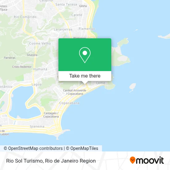 Rio Sol Turismo map